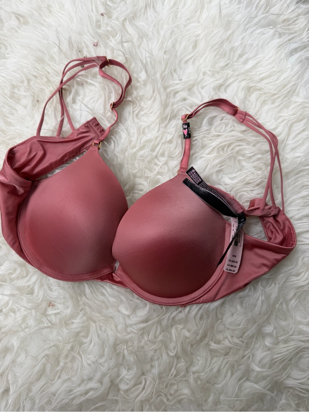 Push-Up Convertible Bra in Dusty Rose VS